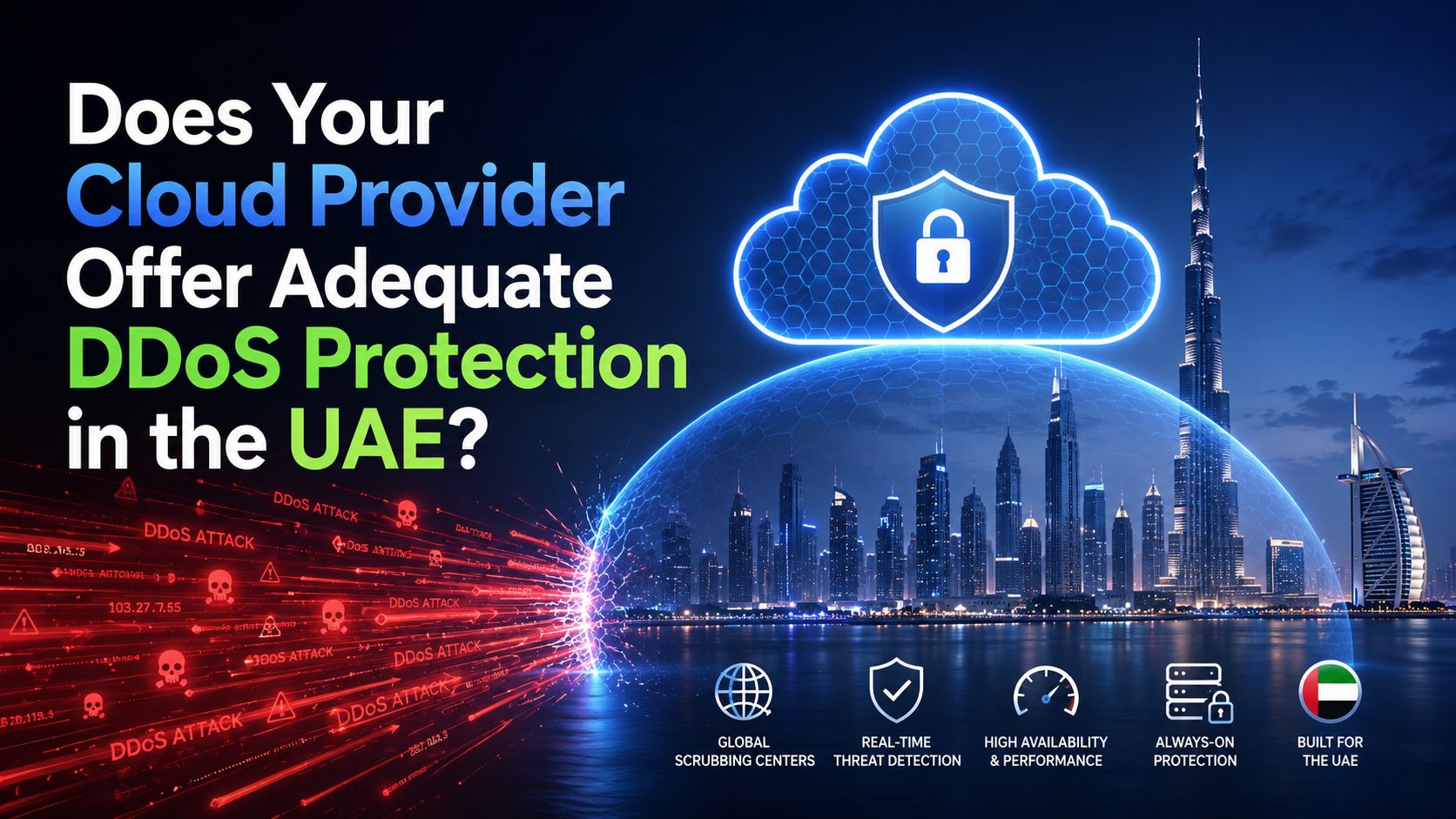 Does Your Cloud Provider Offer Adequate DDoS Protection in the UAE?