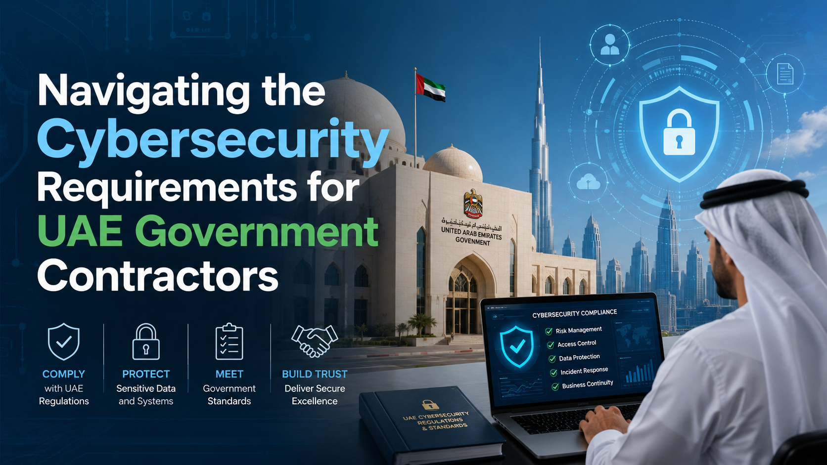Navigating the Cybersecurity Requirements for UAE Government Contractors: Compliance, Risk Management, and Security Best Practices