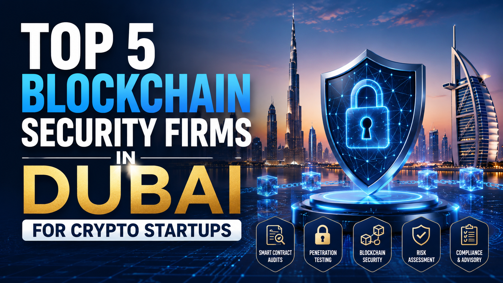 Top 5 Blockchain Security Firms in Dubai for Crypto Startups